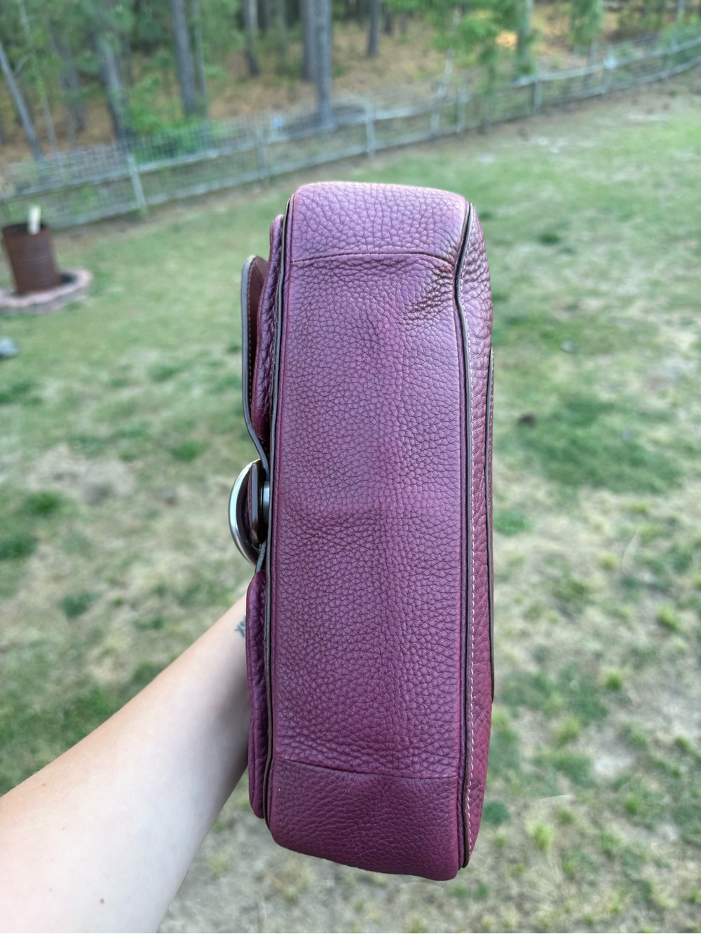 Coach Chelsea Pebbled Leather Shoulder Bag - Picture 5 of 8